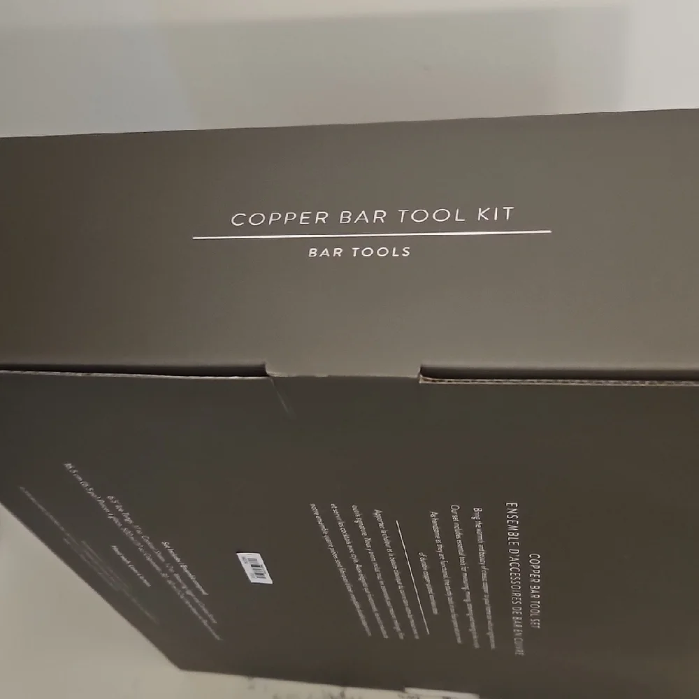 Williams Sonoma Copper Bar Set